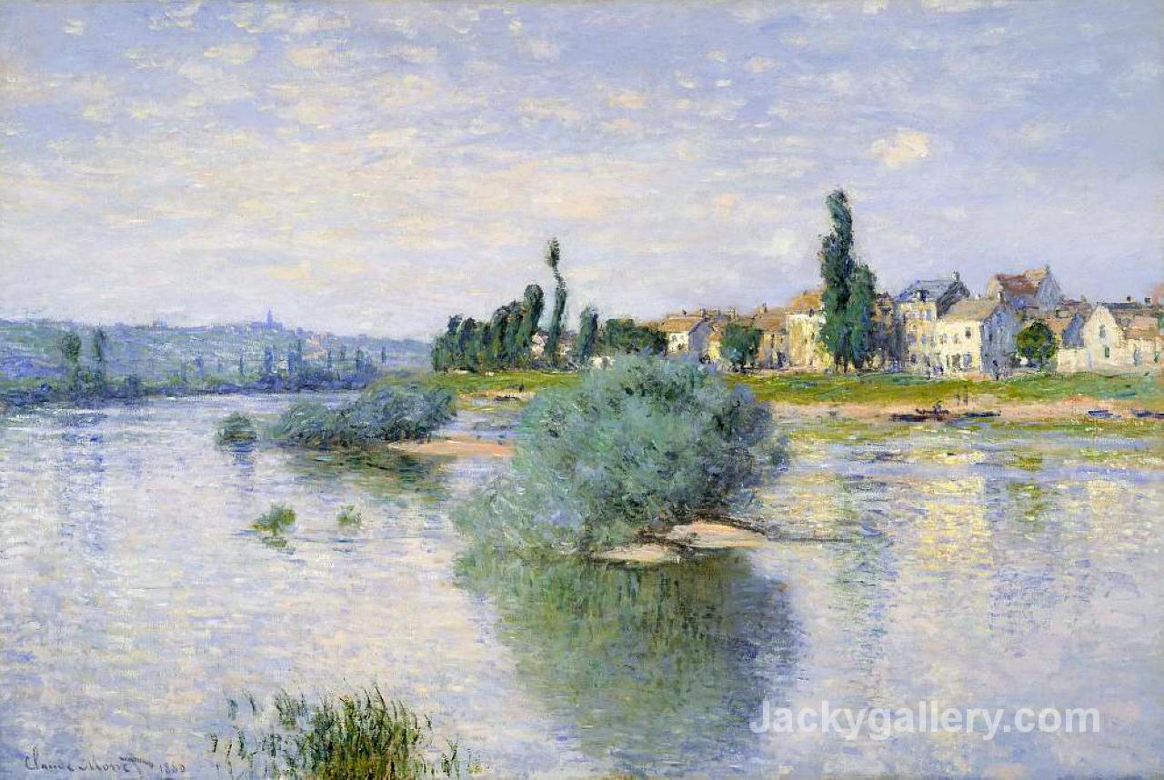 The Seine at Lavacourt by Claude Monet paintings reproduction